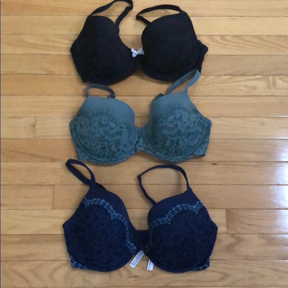3 Victoria’s Secret Bras- Excellent Condition